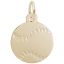 Flat Baseball Charm