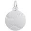 Flat Baseball Charm