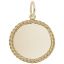 Extra Small Rope Disc Charm