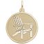 Adirondack Chair Disc Charm