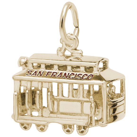 San Francisco Cable Car Charm