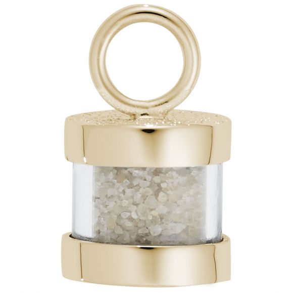 Petite Island Sand Capsule Pendant Charm
