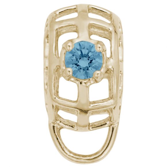 Caged Stone Dec Charmdrop